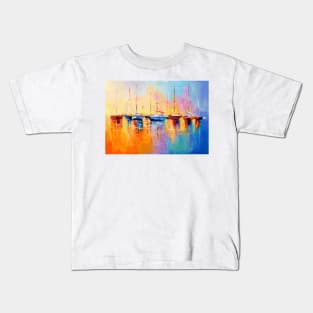 Boats Kids T-Shirt